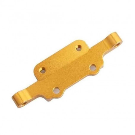 188031 Support Triangle Avant Aluminium 08040B / 06055 pour Voiture RC 1/10 HSP Amewi Redcat Himoto Or