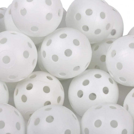 Airflow Ball, Balles d'entrainement au golf pour le jardin 12 Balles Blanches