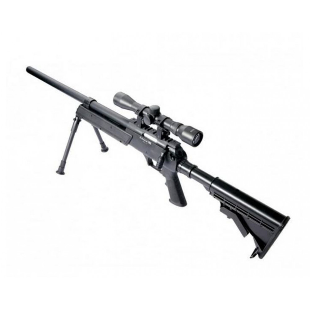 Réplique Urban Sniper avec lunette, bipied et housse 120 cm - Boutique  Airsoft REPLIQUE SPRING SNIPERS