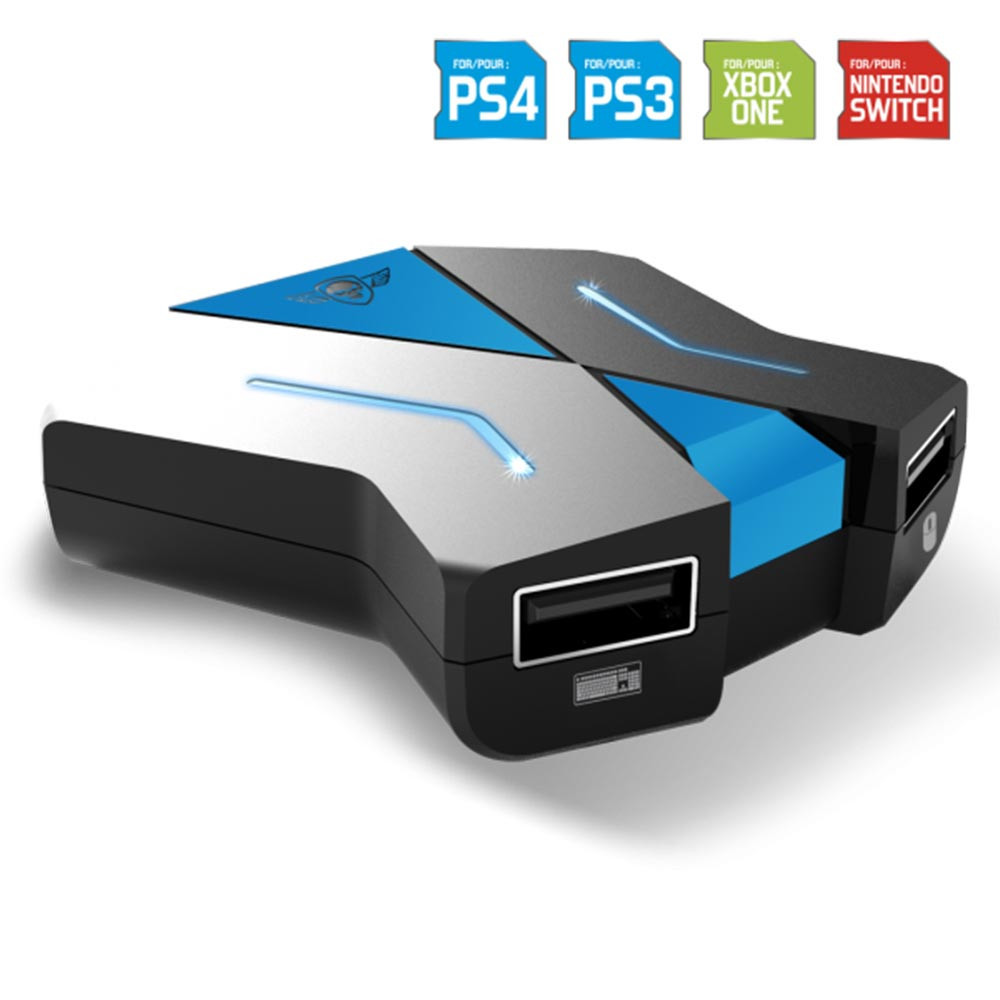 Adaptateur USB souris clavier anti-dérapant pour PS4 Xbox One et