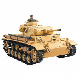 CHAR RC 2.4GHZ 1/16 M41A3 METAL (BRUIT/FUMEE) - Taigen Tanks