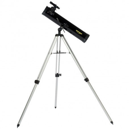 Télescope Omegon 700-76 + Monture Azimutale Type A + 3 Oculaires + Lunette visée 5 x 24 + Barlow + Redressement