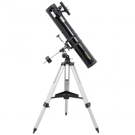 Télescope Omegon 900-114 + Monture Equatoriale Type A + 2 Oculaires + Lentille de Barlow + Visée 6 x 30