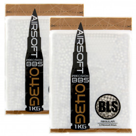 Alsino Lot 4000 Billes Airsoft 6mm – Haute Précision, Biodégradables, Emballage Vrac, Pour Entraînement Et Matchs