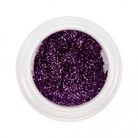 Gel de couleur violet Purple Glitter