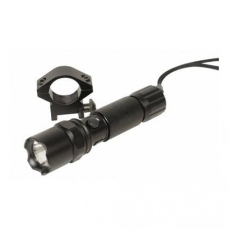 Lampe LED Tactique Rechargeable SWISS ARMS avec colliers de serrage et accessoires