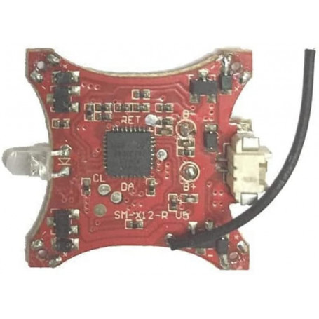 X12-05 - PCB, Circuit Board, Receiver, Récepteur, Platine ou carte électronique pour Drone Syma X12