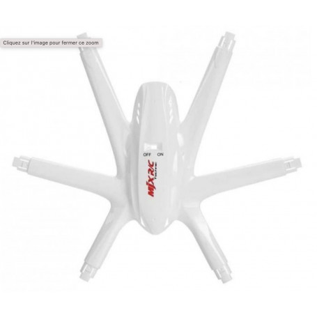 X600-01 - Upper Body ou Fuselage Supérieur pour drone MJX X600