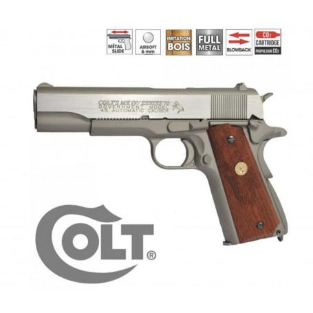 Pistolet Colt 1911 MKIV series 70 Co2 6mm blowback